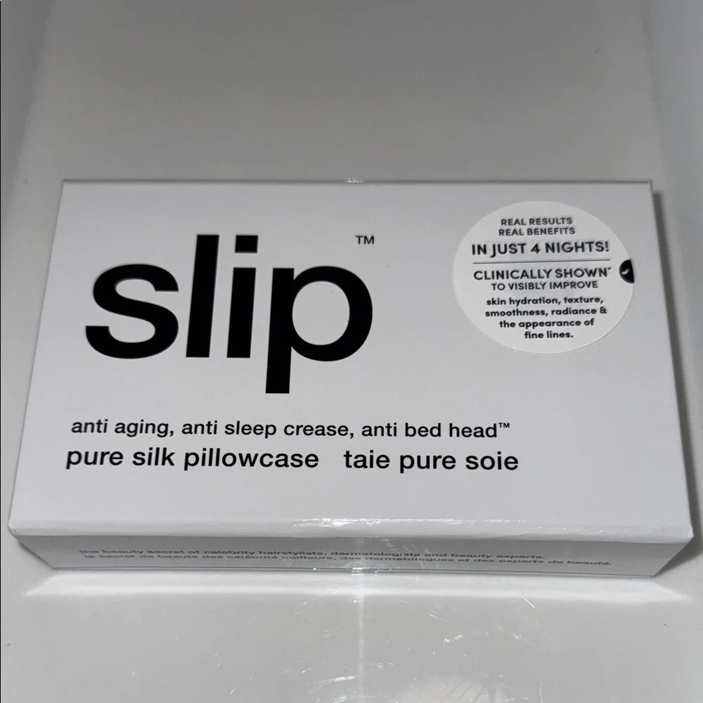 SLIP Pure Silk  ANTI-AGING, ANTI-SLEEP CREASE, ANTI-BED HEAD, Pillowcase